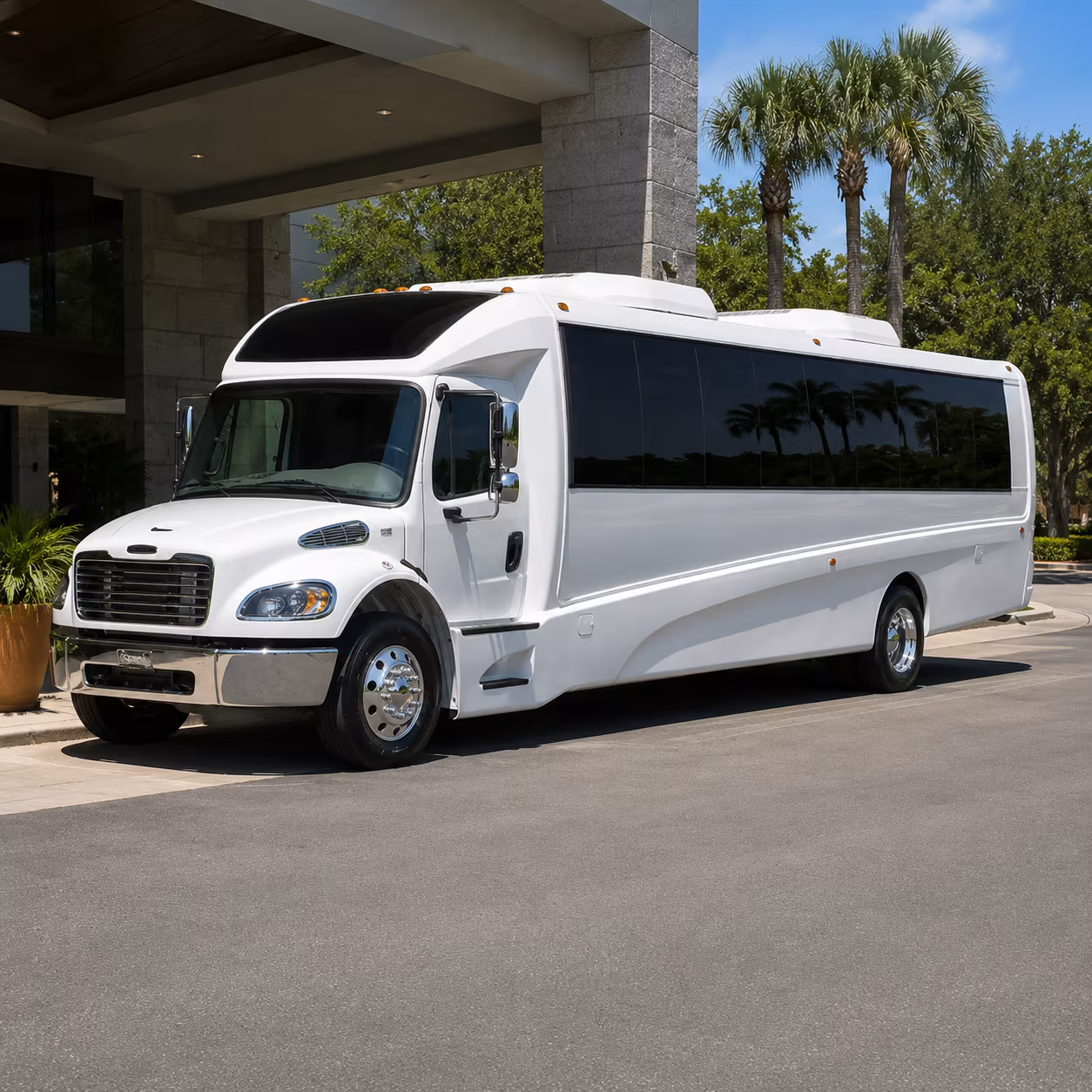 buses for interfaith events and large religious gatherings near franklin