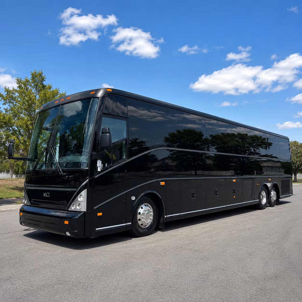 franklin bus rental service area