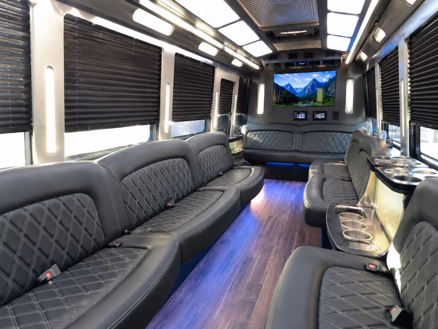 franklin holiday party bus rental