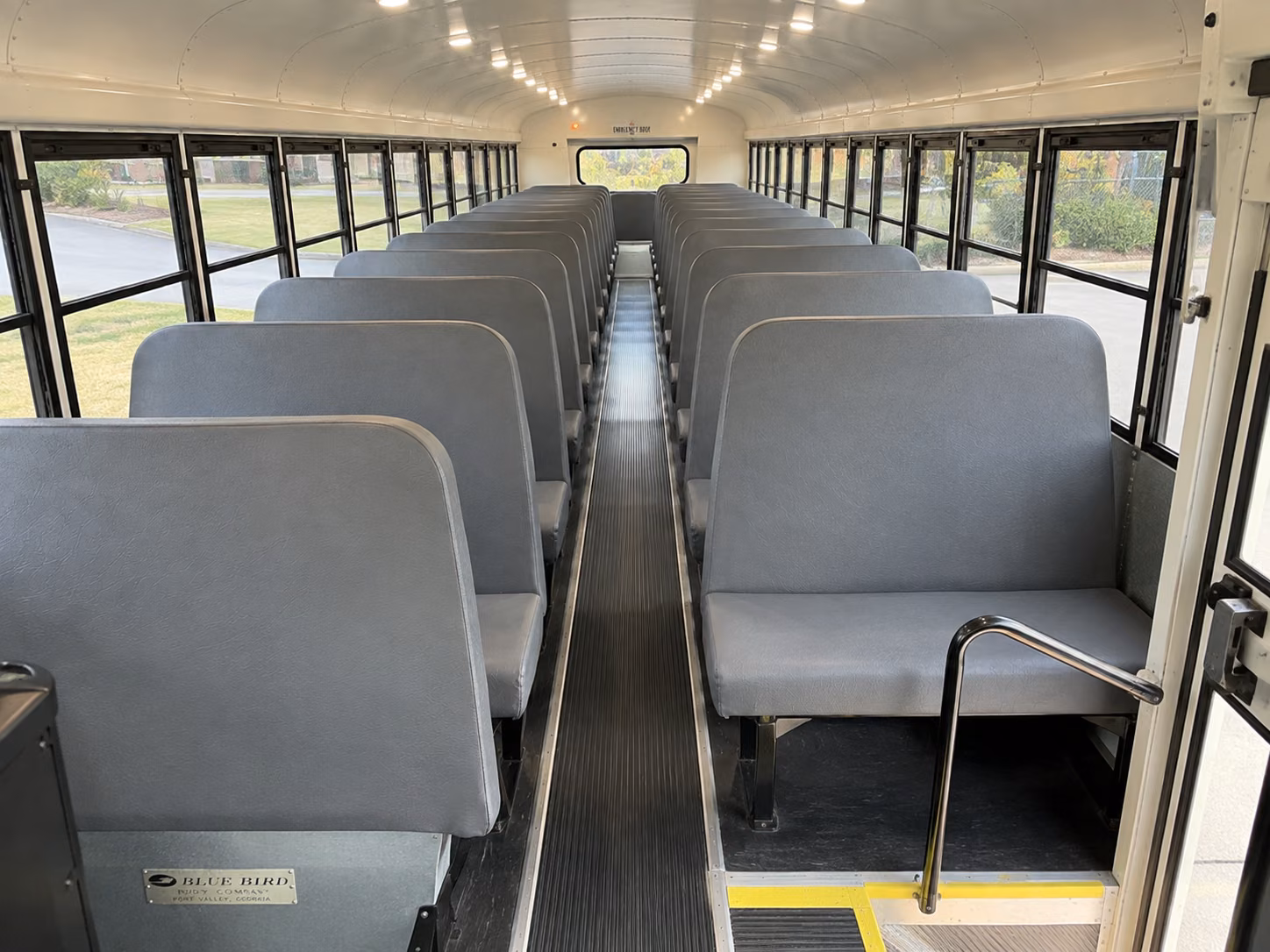 franklin school bus interior