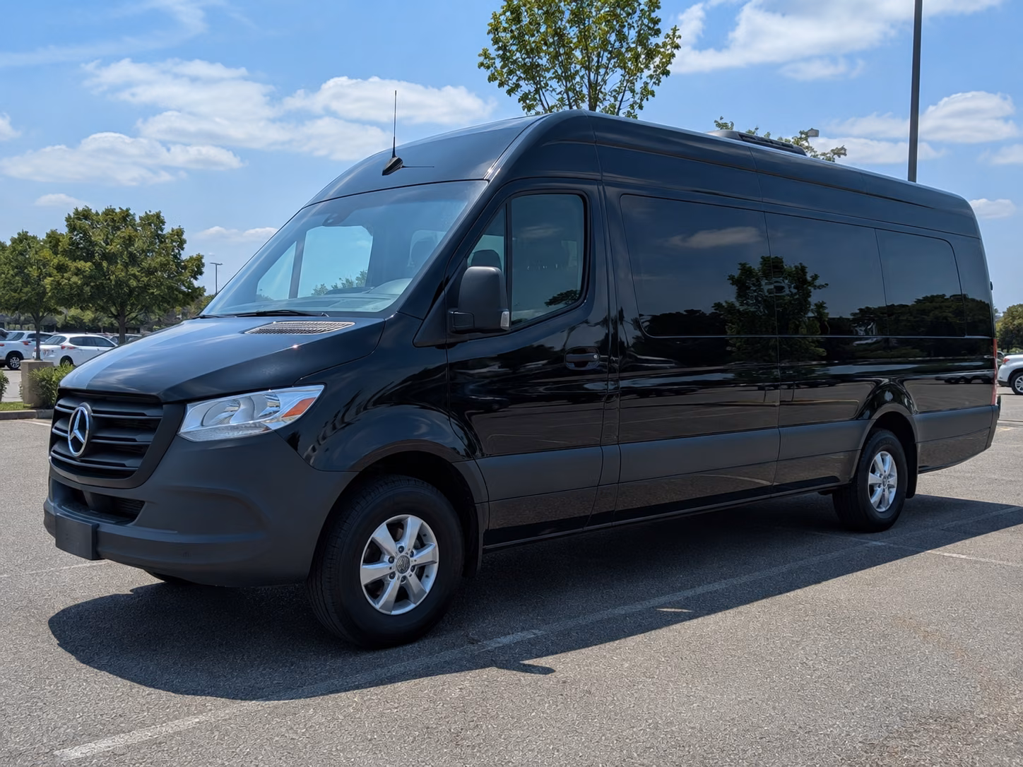 franklin sprinter van with driver