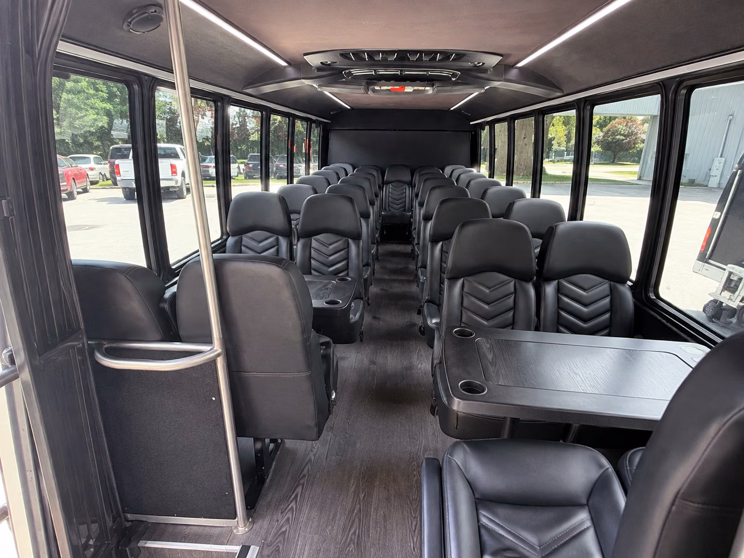minibus interior