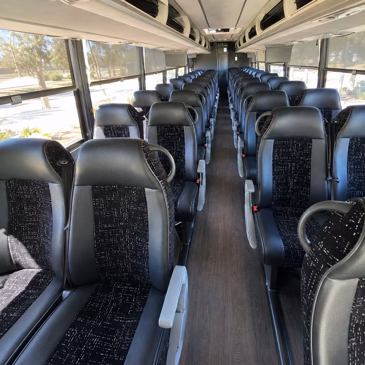 shuttle buses for weekly worship services in franklin